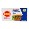 OSO Easy 40 pack Resealable Sandwich Bags x 16 boxes per carton OSO Easy 40 pack Resealable Sandwich Bags x 16 boxes per carton