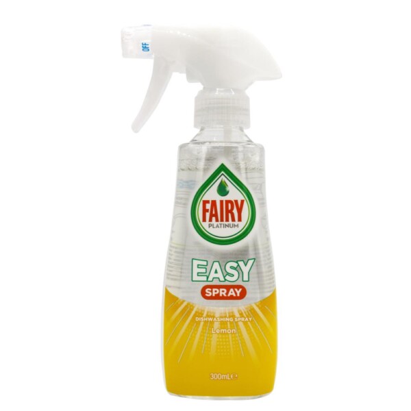 Fairy Platinum Easy Dish Spray LEMON 300mL Fairy Platinum Easy Dish Spray LEMON 300mL