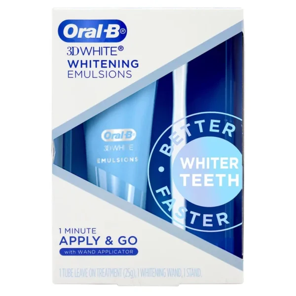 Oral B 3D White Whitening Emulsions 25g x (3 pack) Oral B 3D White Whitening Emulsions 25g x (3 pack)