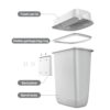 Dolphy PP Plastic 32 Litre Durable Bin