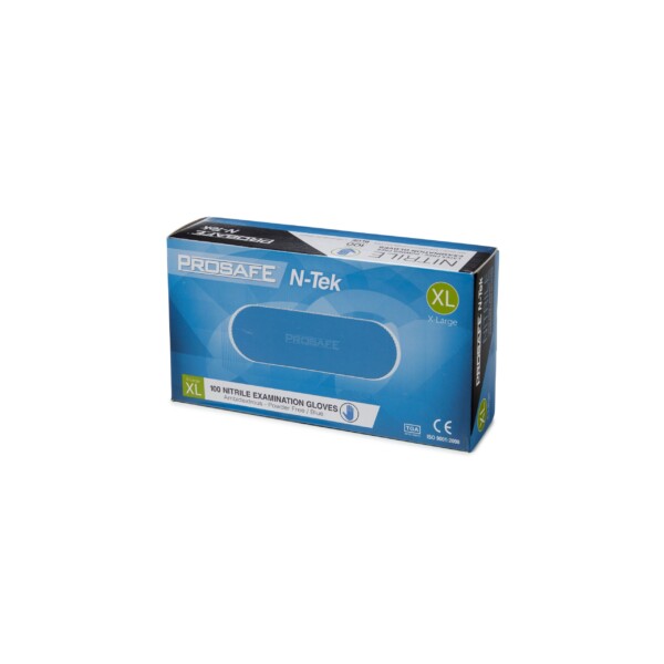 ProSafe N-Tek Blue Nitrile Examination Gloves x 2000pcs ProSafe N-Tek Blue Nitrile Examination Gloves x 2000pcs