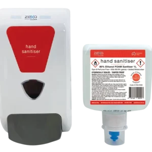 Zexa Foam Hand Sanitiser - Perfume Free 1 Litre Zexa Foam Hand Sanitiser - Perfume Free 1 Litre