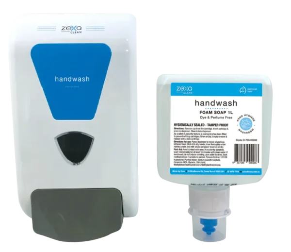 Zexa Foam Hand Wash - Perfume Free 1 Litre