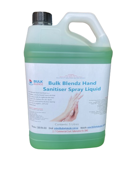 Bulk Blendz Hand Sanitiser Spray 5 Litre