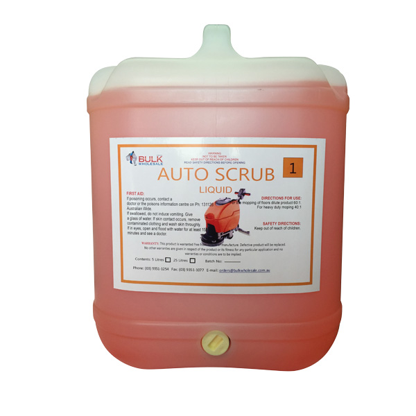 Bulk Blendz Auto Scrub Floor Scrubbing Liquid 20 Litre Bulk Blendz Auto Scrub Floor Scrubbing Liquid 20 Litre