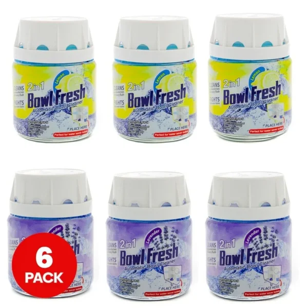 Bowl Fresh Automatic Toilet Bowl Cleaner 6 pack Bowl Fresh Automatic Toilet Bowl Cleaner 6 pack