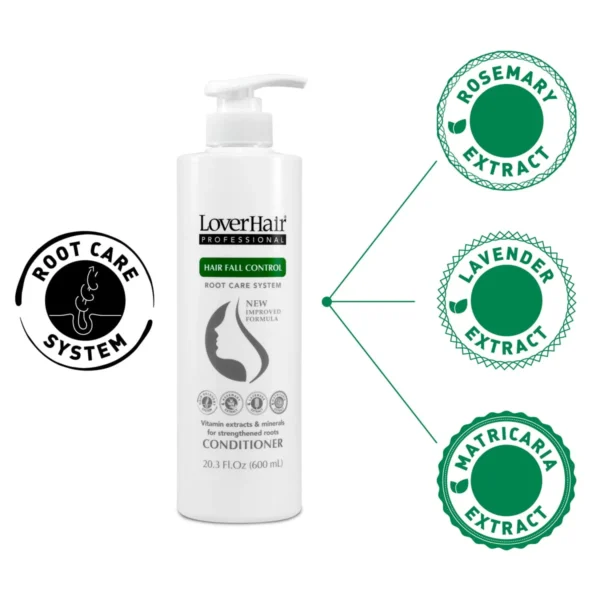 Loverhair Professional Gift Pack Hair Fall Control (4x600ml)