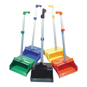 Lobby Dust Pan Set (Pan with Handle, Broom and Clip)
