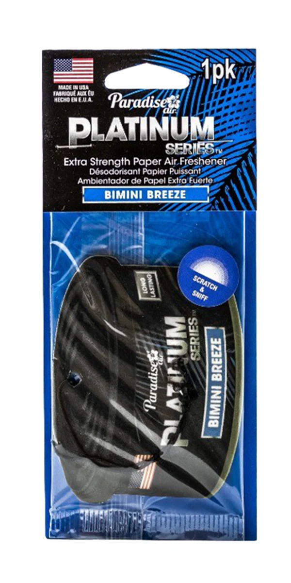 Paradise Air Paper Air Freshener - Bimini Breeze Paradise Air Paper Air Freshener - Bimini Breeze