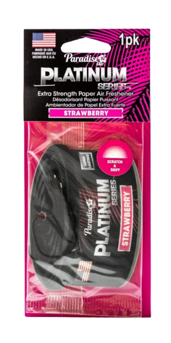 Paradise Air Paper Air Freshener - Strawberry Paradise Air Paper Air Freshener - Strawberry