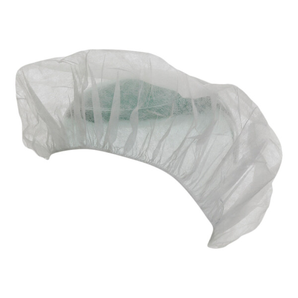 Ultra Health Crimped White Hair Nets Bouffant Caps Round 21” (1000 units) Ultra Health Crimped White Hair Nets Bouffant Caps Round 21” (1000 units)