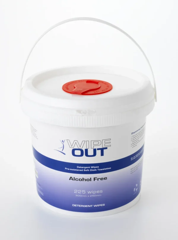 Ultra Health Wipe Out Alcohol Free Detergent Wipes - 225 sheets per tub Ultra Health Wipe Out Alcohol Free Detergent Wipes - 225 sheets per tub
