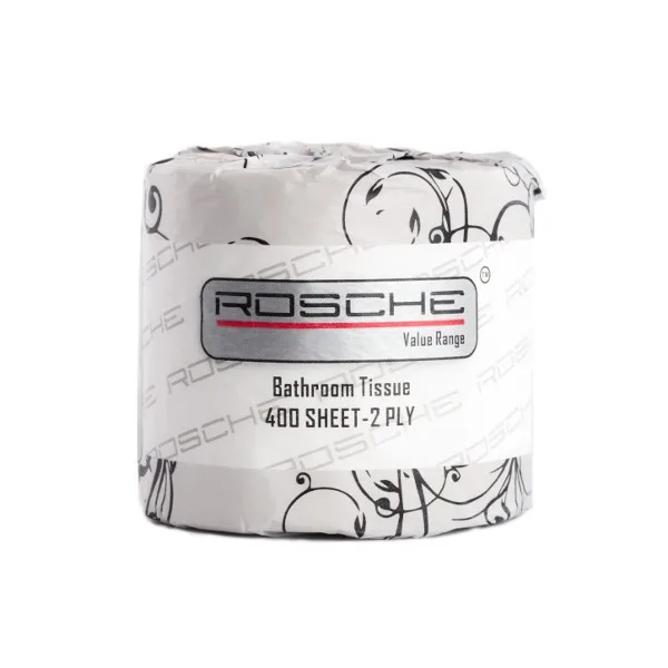Rosche Classic 2ply 400 Sheet Toilet Paper X 48 Rolls Rosche Classic 2ply 400 Sheet Toilet Paper X 48 Rolls