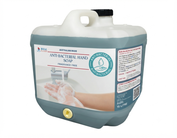 ABHS15 Bulk Blendz Anti Bacterial Liquid Hand Soap Fragrance Free