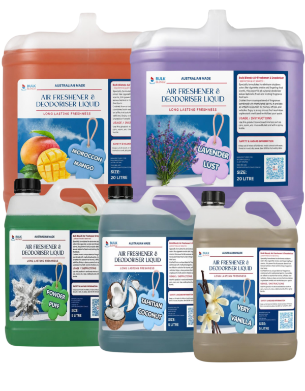 Bulk Blendz Air Freshener And Deodoriser Liquids Bulk Blendz Air Freshener And Deodoriser Liquids
