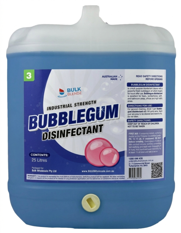 Bubble Gum Disinfectant 25 Litre