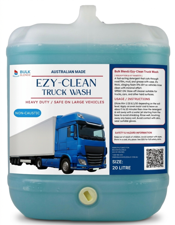 Bulk Blendz Ezy-Clean and Shine Non-Caustic Truck Wash