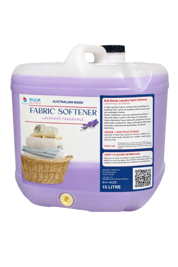 Bulk Blendz Laundry Fabric Softener in Lavender, Floral or Apple