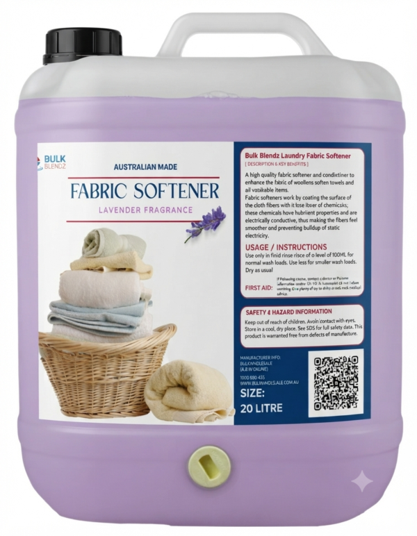 Bulk Blendz Laundry Fabric Softener in Lavender, Floral or Apple