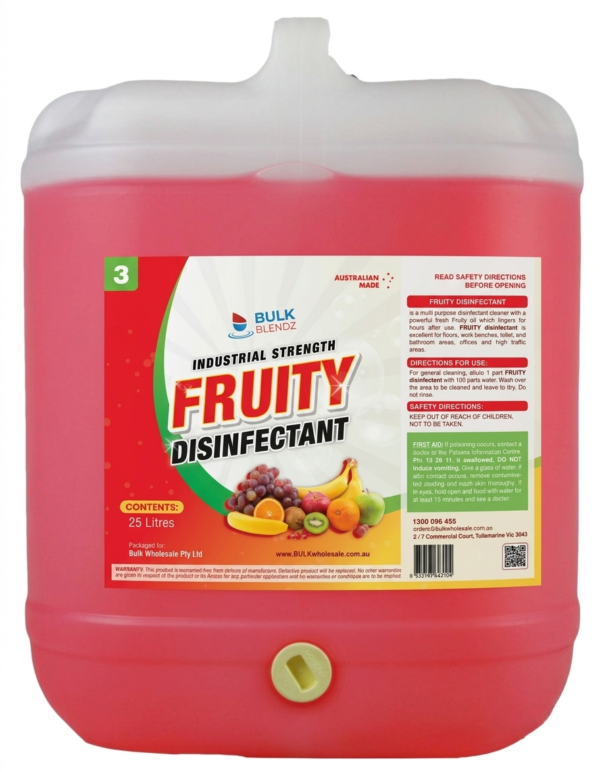 Fruity Disinfectant 25 Litre