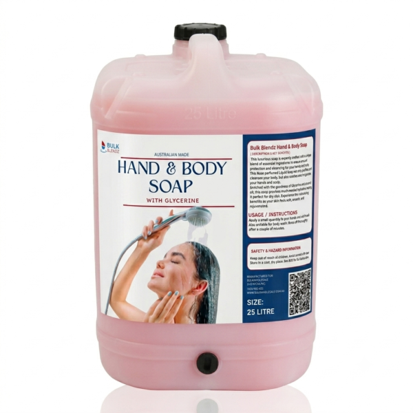 HBS25-P Bulk Blendz Hand and Body Soap Liquid with Glycerine
