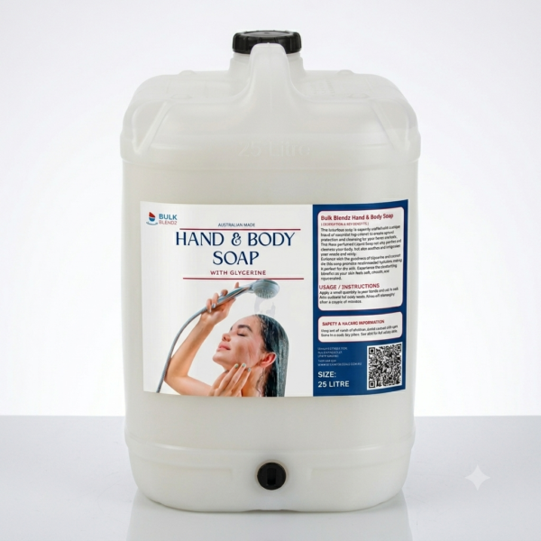 HBS25-W Bulk Blendz Hand and Body Soap Liquid with Glycerine