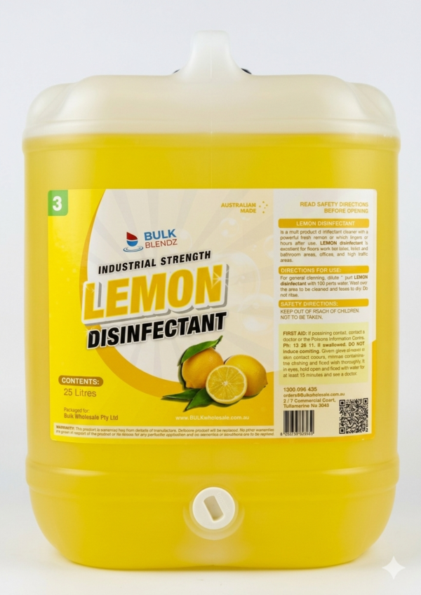 Lemon Disinfectant 25 Litre