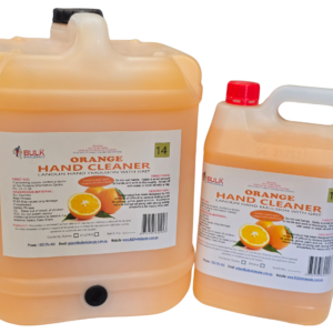 Bulk Blendz Industrial Orange Hand Cleaner Heavy Duty With Pumice and Lanolin