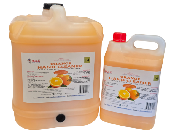 Bulk Blendz Industrial Orange Hand Cleaner Heavy Duty With Pumice and Lanolin Bulk Blendz Industrial Orange Hand Cleaner Heavy Duty With Pumice and Lanolin