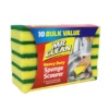 Mr. Clean Heavy Duty Sponge Scourers 10 Pack Mr. Clean Heavy Duty Sponge Scourers 10 Pack