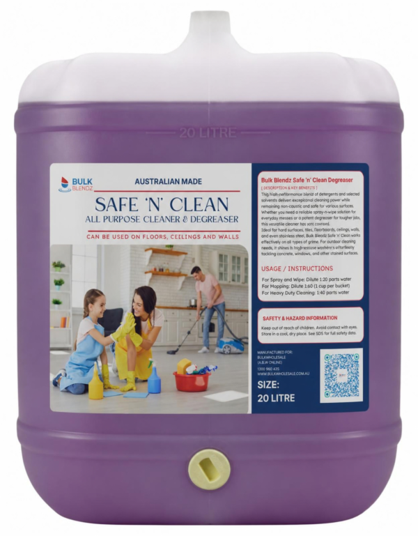Bulk Blendz Safe 'n' Clean All Purpose Cleaner and Degreaser