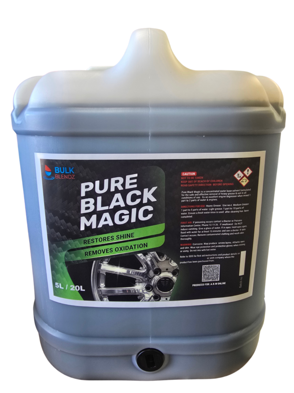 Untitled design (4) Pure Black Magic Deodorised Degreaser with added Shine
