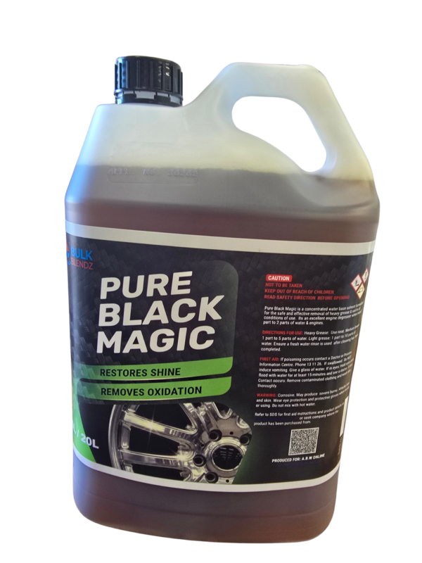 Untitled design (5) Pure Black Magic Deodorised Degreaser with added Shine