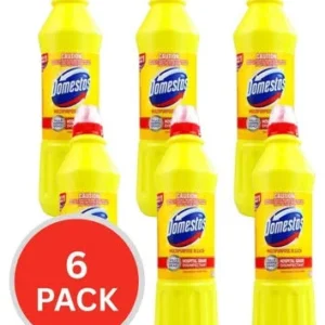 Domestos Multipurpose Citrus Fresh Bleach 750mL X 6 Pack Domestos Multipurpose Citrus Fresh Bleach 750mL X 6 Pack