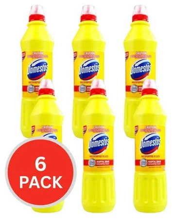 Domestos Multipurpose Citrus Fresh Bleach 750mL X 6 Pack