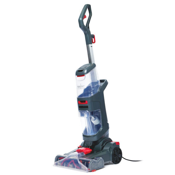 Sauber DuoForce Carpet Shampooer with Dual Rotating Brushes