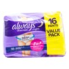 Always Discreet Night Pants Super Plus absorbency Large 16 Pack