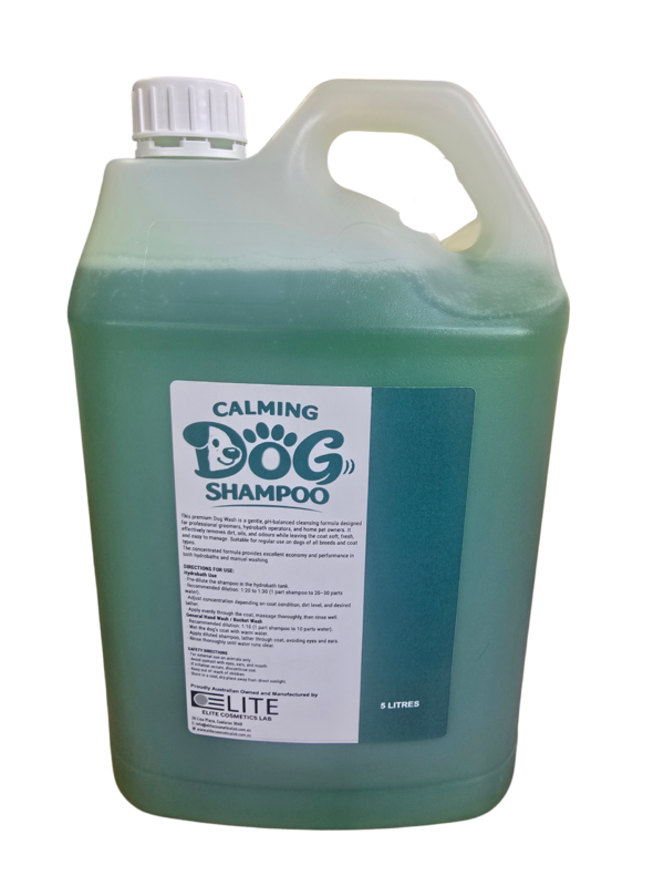 ECL Concentrated Calming Dog Shampoo pH Balanced 5 Litre