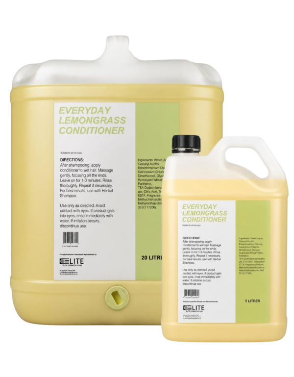 ECL-LEMG-CON-FAMILY ECL Lemongrass Scented Shampoo and Lemongrass Conditioner