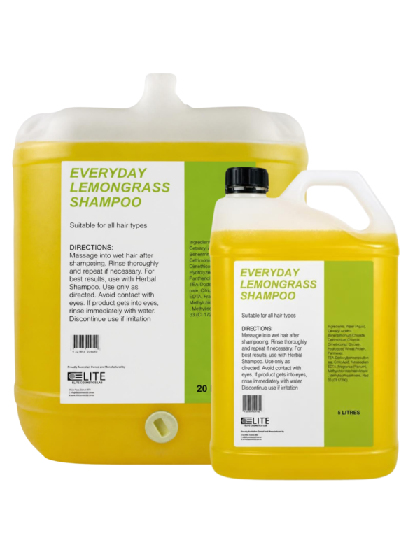 ECL-LEMG-SHA-FAMILY ECL Lemongrass Scented Shampoo and Lemongrass Conditioner