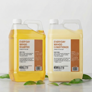 Elite Mango Shampoo-Conditioner ECL Mango Scented Shampoo and Mango Conditioner