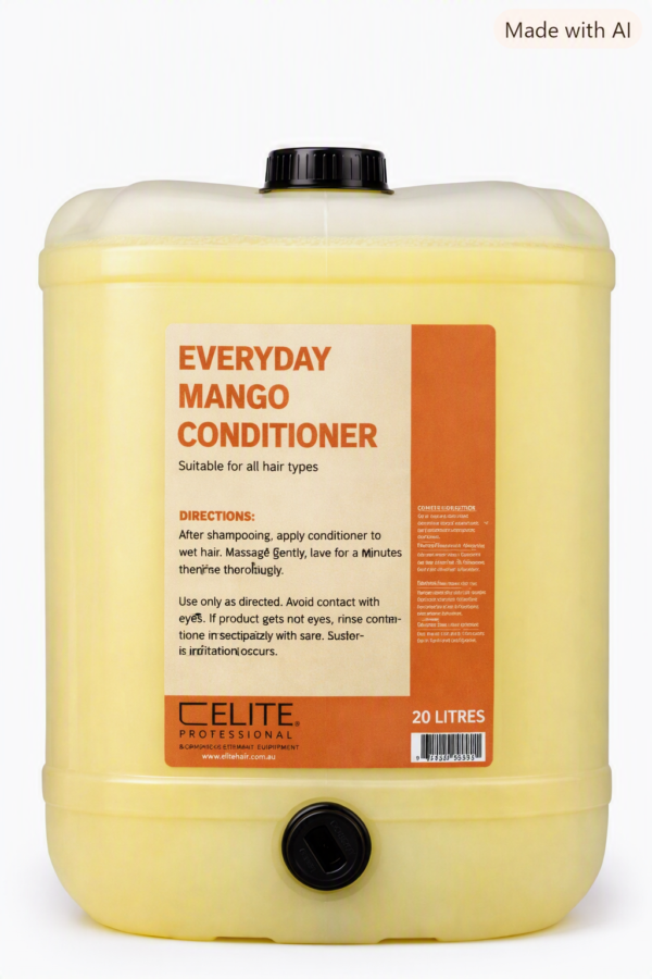 Mango Conditioner 20 Litre ECL Mango Scented Shampoo and Mango Conditioner