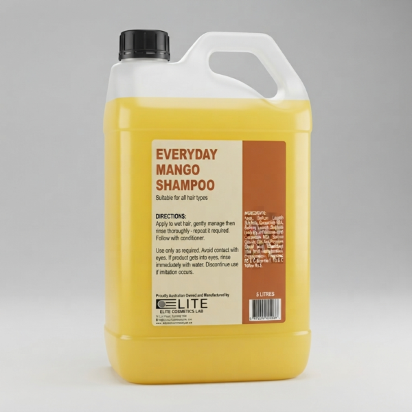 Mango Shampoo 5L ECL Mango Scented Shampoo and Mango Conditioner