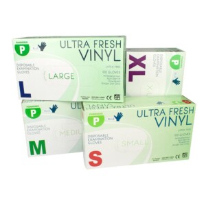 Ultra Fresh Disposable Vinyl Gloves x 1000 per carton Ultra Fresh Disposable Vinyl Gloves x 1000 per carton
