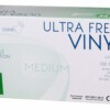 468406 Med-Clear Ultra Fresh Disposable Vinyl Gloves x 1000 per carton