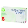 468406 Small PF-Clear Ultra Fresh Disposable Vinyl Gloves x 1000 per carton