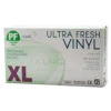 468406 XL-PF Clear Ultra Fresh Disposable Vinyl Gloves x 1000 per carton