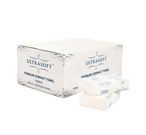 Ultrasoft Compact Interleaved Towel 90 sheets x 24 packs