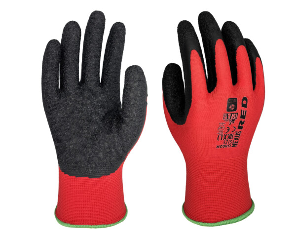 Nexus RED Durable High Grip Gloves X 12 Pairs Nexus RED Durable High Grip Gloves X 12 Pairs