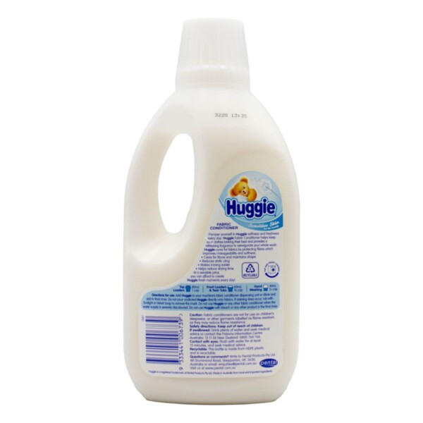 BCK_1337 Huggie Liquid Laundry Fabric Conditioner For Sensitive Skin 1L x 6